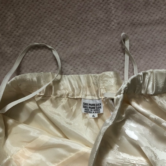 100% silk mid-length skirt - Picture 8 of 8